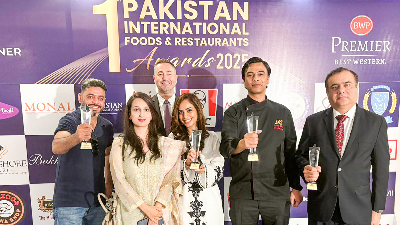 Connoisseur by Pearl-Continental (PC) Hospitality Division of Hashoo Group Shine at International Food and Restaurant Awards